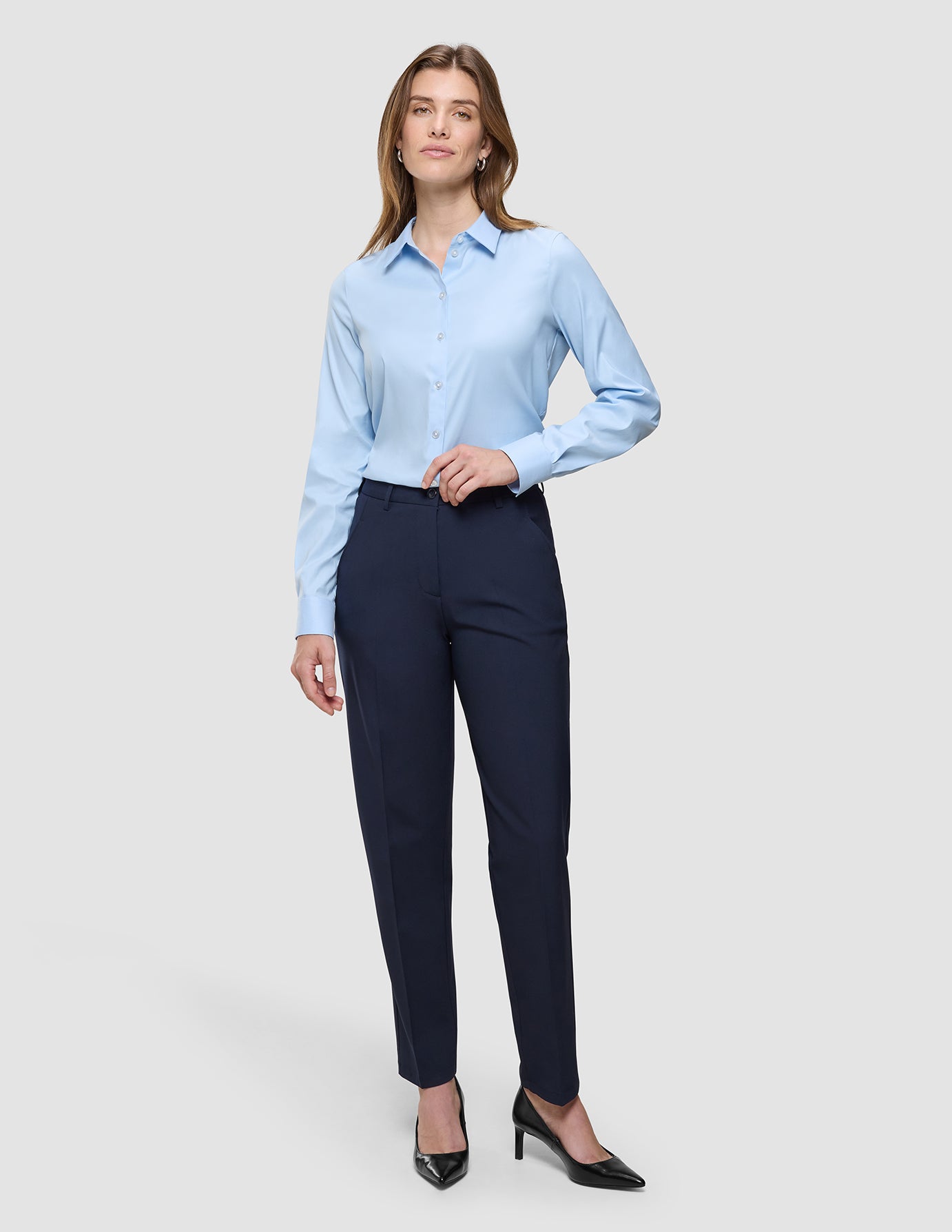Essential Pants Tapered Midnight Blue